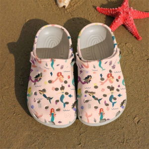 Mermaid Pattern Sku 1579 Crocs Clog Clog Shoes