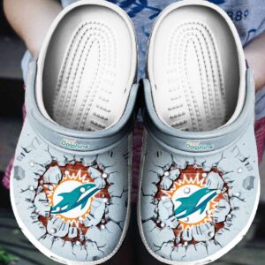 Miami Dophin Tide Crocs Clog Clog Shoes