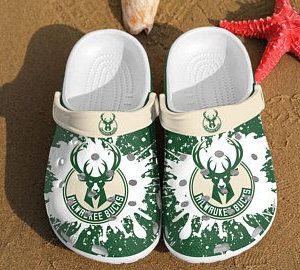 Milwaukee Bucks Crocs Crocband Clog Clog Comfortable For Mens And Womens Classic Clog Water Shoes