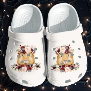 Mouse Guinea Pigs Flower Shoes Crocs Clog Gifts For Women Daughter