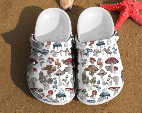 Mushroom Pattern Shoe Charms Gift For Lovers Her Birthday Gifts Crocs Clog Clog Shoes