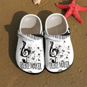 Music Personalize Clog Custom Crocs Clog On Sandal Fashion Style Comfortable For Women Men Kid