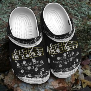 Music Personalized Clog Custom Crocs Comfortablefashion Style Comfortable For Women Men Kid Print 3D Music Chords