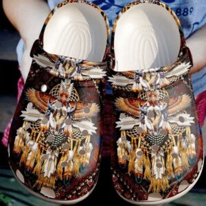 Native American Crocs Clog Clog Shoes