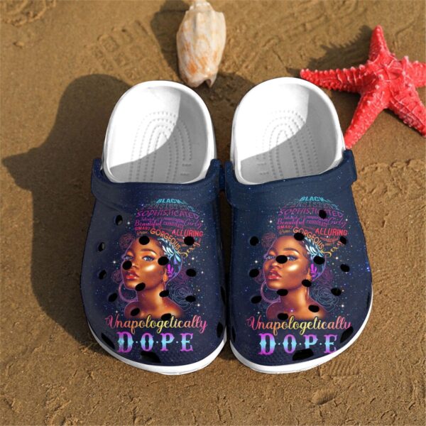 Naturally Dope Black Queen Girl Shoes Clog Crocs Clog Crocbland Clog Birthday Gift For Woman Girl