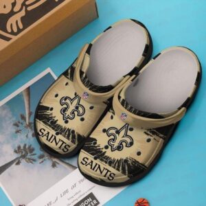 New Orleans Saints Crocs Clog Clog Shoes