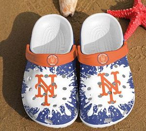 New York Mets Crocband Clog Clog Comfortable For Mens And Womens Classic Clog Water Shoes New York Mets Crocs