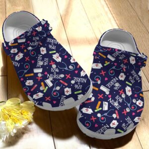 Nurse Crocs Clog Classic Clog Color Series Love Nurse Shoes