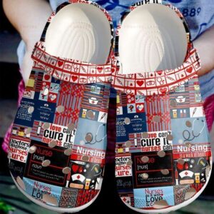 Nurse Pattern Crocs Clog Clog Shoes Crocs Clog For Mens And Womens