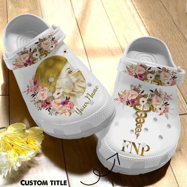 Nurse Personalize Clog Custom Crocs Fashionstyle Comfortable For Women Men Kid Print 3D Nursing 65