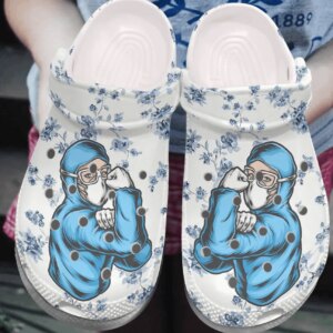 Nurse Personalized Clog Custom Crocs Comfortablefashion Style Comfortable For Women Men Kid Print 3D Be Strong