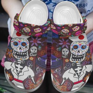 Nurse Personalized Clog Custom Crocs Comfortablefashion Style Comfortable For Women Men Kid Print 3D Nurse Skull