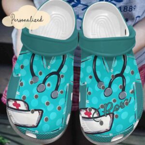 Nurse Personalized Clog Custom Crocs Comfortablefashion Style Comfortable For Women Men Kid Print 3D Scrub