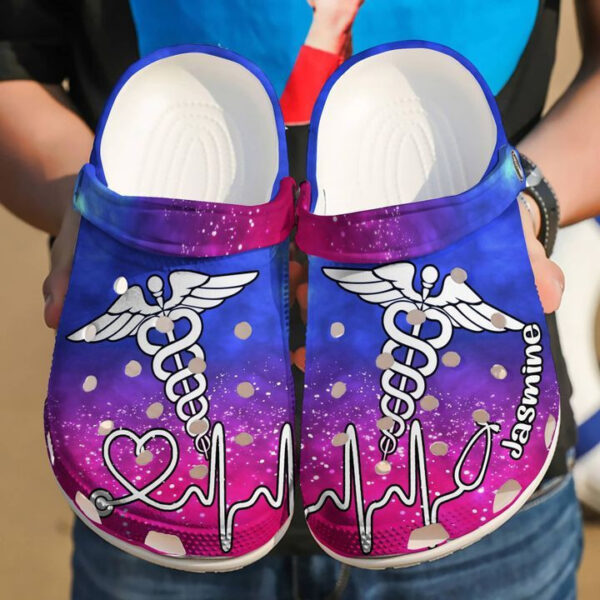 Nurse Personalized Symbol 2 Sku 1649 Crocs Clog Clog Shoes