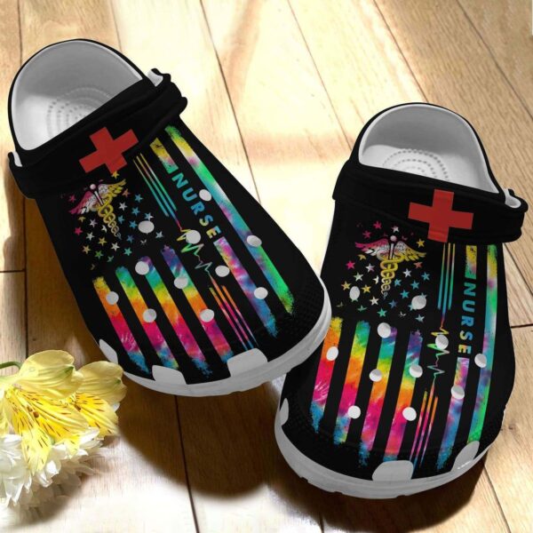Nurse You Are Amazing Personalize Clog Custom Crocs Clog Number On Sandal Fashion Style Comfortable For Women Men Kid
