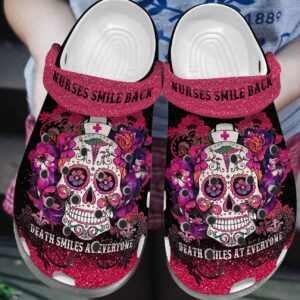 Nurses Smile Back Personalize Clog Custom Crocs Fashionstyle Comfortable For Women Men Kid Print 3D