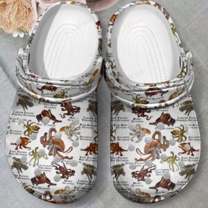 Octopus Of The World Crocs Clog Classic Clogs Shoes