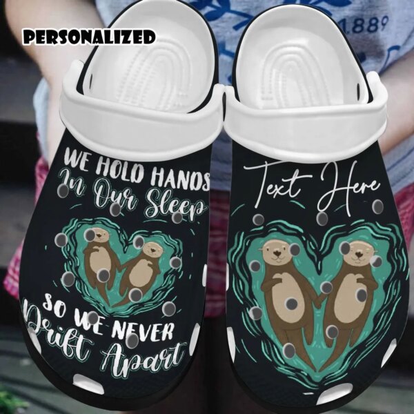 Otter Personalized Clog Custom Crocs Comfortablefashion Style Comfortable For Women Men Kid Print 3D Love