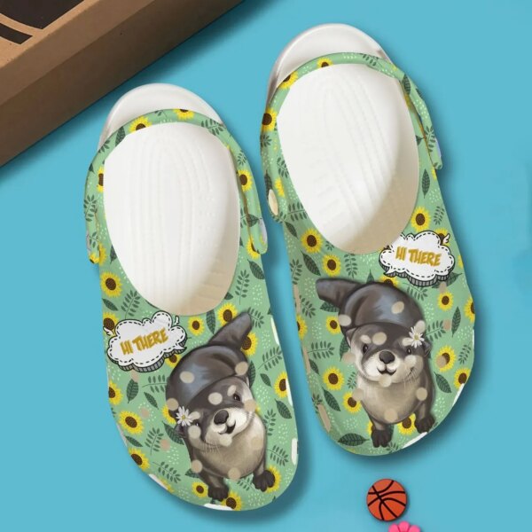 Otters Personalized Clog Custom Crocs Comfortablefashion Style Comfortable For Women Men Kid Print 3D I Am In Love With Otters