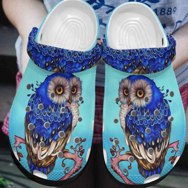 Owl Personalized Clog Custom Crocs Comfortablefashion Style Comfortable For Women Men Kid Print 3D Be In Love With Owls