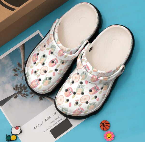 Owl Personalized Clog Custom Crocs Comfortablefashion Style Comfortable For Women Men Kid Print 3D Dreamy Owls