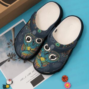 Owl Personalized Clog Custom Crocs Comfortablefashion Style Comfortable For Women Men Kid Print 3D Wild Dream