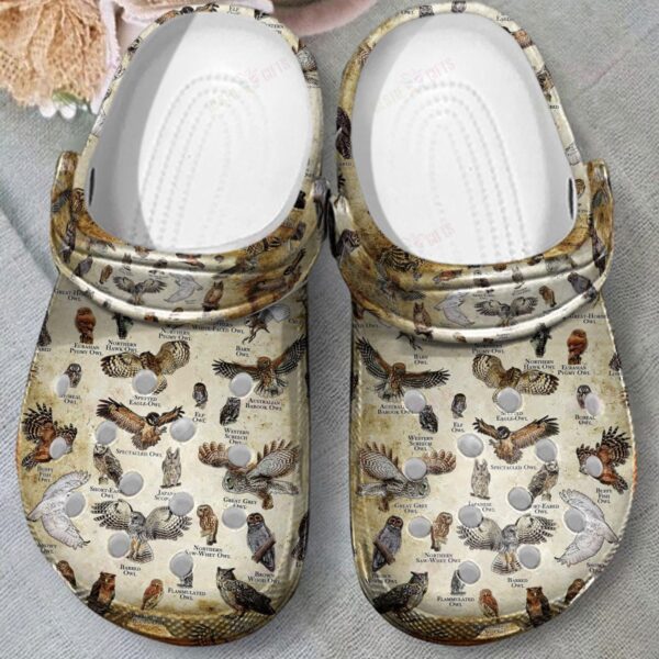 Owls Of The World Crocs Clog Classic Clogs Shoes