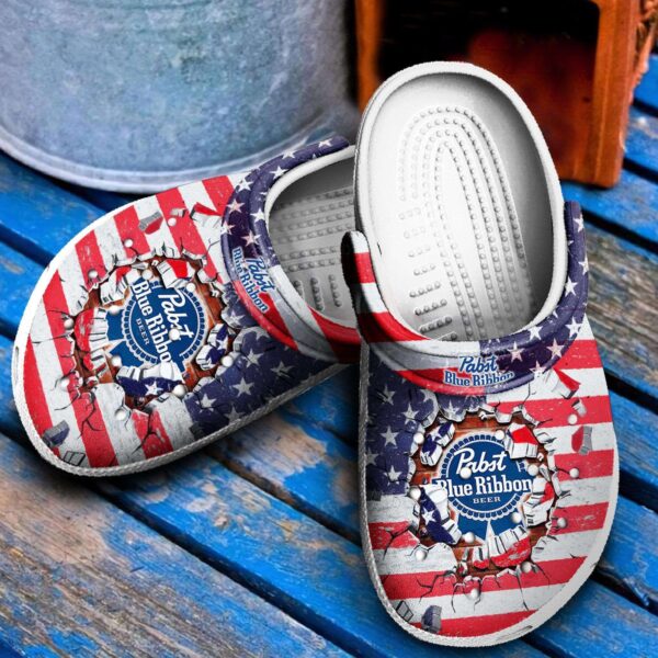 Pabst Ribbon Crocs Clog Clog Shoes