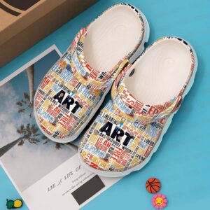 Painting Art Sku 1766 Crocs Crocband Clog Comfortable For Mens Womens Classic Clog Water Shoes