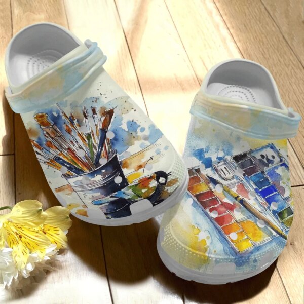 Painting Personalize Clog Custom Crocs Fashionstyle Comfortable For Women Men Kid Print 3D Painting Lover