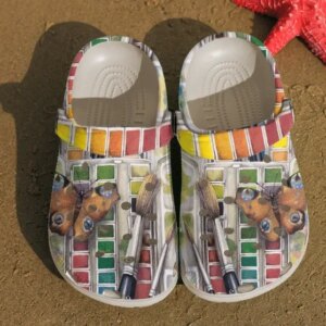 Painting Personalized Clog Custom Crocs Comfortablefashion Style Comfortable For Women Men Kid Print 3D Color Palette