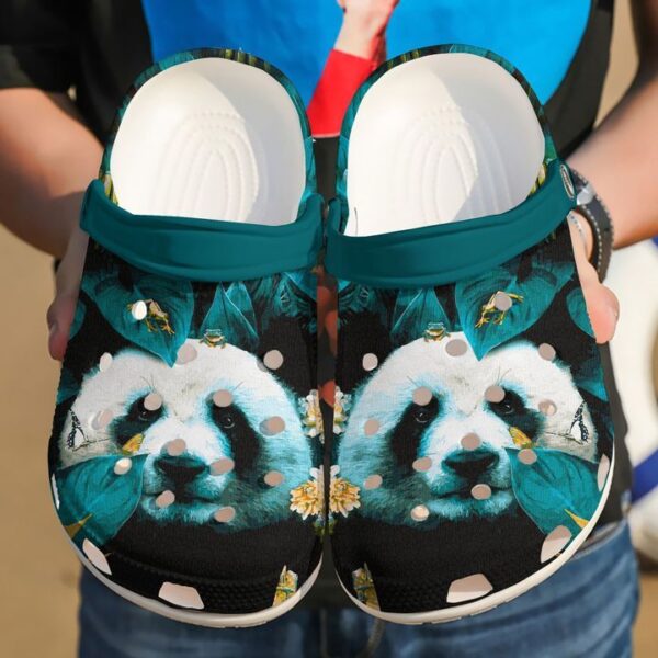 Panda Life As I See It Sku 1776 Crocs Crocband Clog Comfortable For Mens Womens Classic Clog Water Shoes