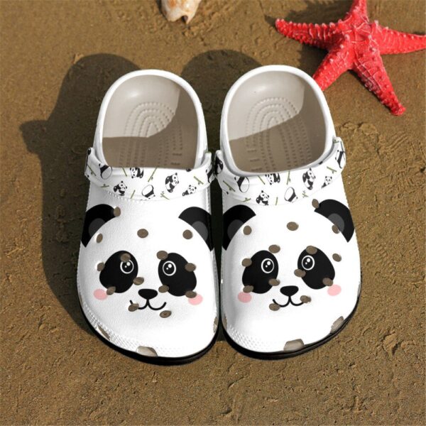 Panda Personalized Clog Custom Crocs Comfortablefashion Style Comfortable For Women Men Kid Print 3D Happy Face