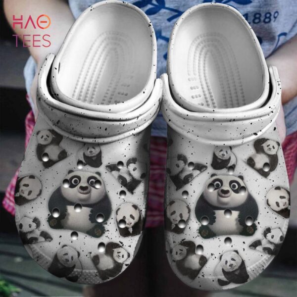 Panda Quirky Pandas Sku 1775 Crocs Clog Clog Shoes