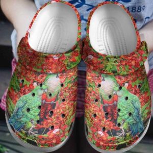 Parrot Personalize Clog Custom Crocs Clog On Sandal Fashion Style Comfortable For Women Men Kid