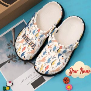 Peace Personalized Clog Custom Crocs Comfortablefashion Style Comfortable For Women Men Kid Print 3D Hippie