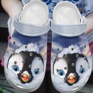 Penguin Personalize Clog Custom Crocs Fashionstyle Comfortable For Women Men Kid Print 3D I Love Penguin