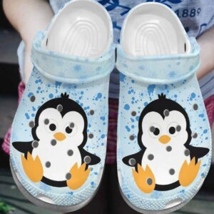 Penguin Personalized Clog Custom Crocs Comfortablefashion Style Comfortable For Women Men Kid Print 3D Cool Penguins