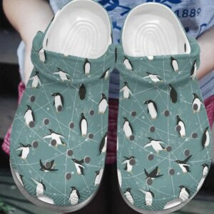 Penguin Personalized Clog Custom Crocs Comfortablefashion Style Comfortable For Women Men Kid Print 3D Dancing