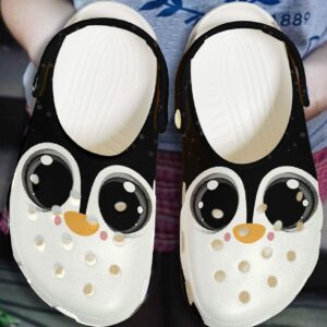 Penguins Personalized Clog Custom Crocs Comfortablefashion Style Comfortable For Women Men Kid Print 3D Adorable Penguin