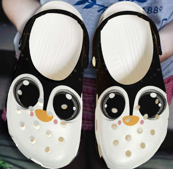 Penguins Personalized Clog Custom Crocs Comfortablefashion Style Comfortable For Women Men Kid Print 3D Adorable Penguin