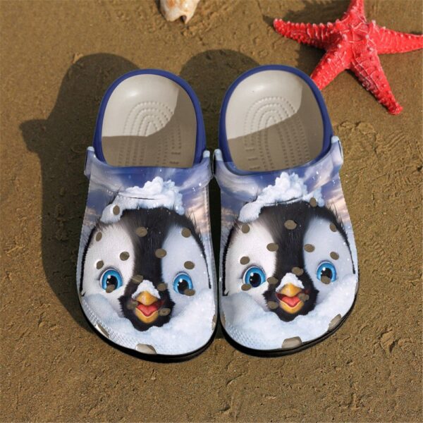 Penguins Personalized Clog Custom Crocs Comfortablefashion Style Comfortable For Women Men Kid Print 3D I Love Penguins
