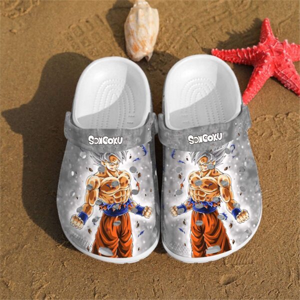 Personalised Songoku Art Custom Crocs Clog Clog Shoes