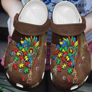 Personalized Crocs Clog Autism