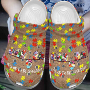 Personalized Crocs Clog Autism