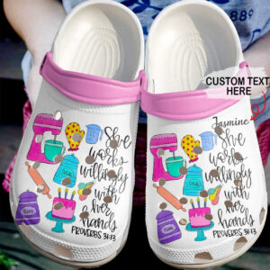 Personalized Crocs Clog Baking