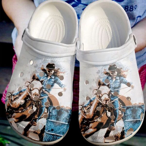 Personalized Crocs Clog Barrel Racing