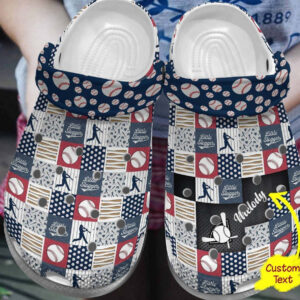 Personalized Crocs Clog Baseball