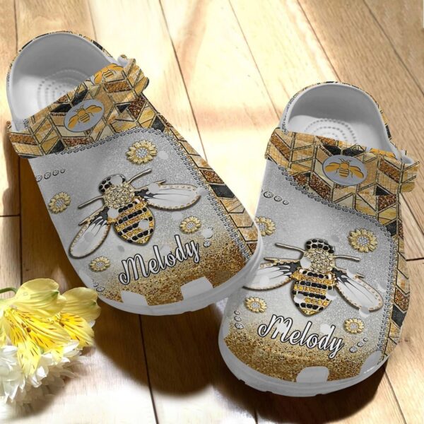 Personalized Crocs Clog Bee