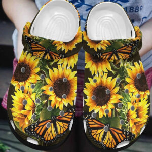 Personalized Crocs Clog Butterfly